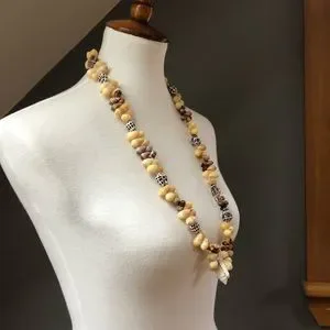 Shell Art Rarotonga kyetaka | Jewelry | Heritage Antique Rarotonga Shell Lei | Poshmark